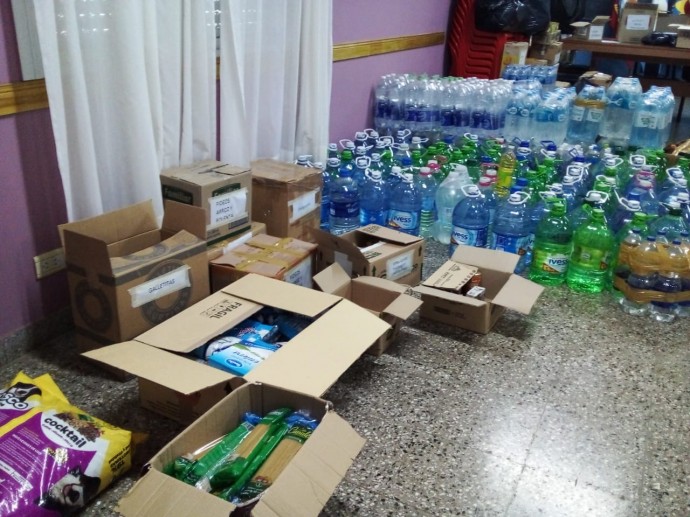 Los cuarteles extienden la colecta para la Provincia de Corrientes
