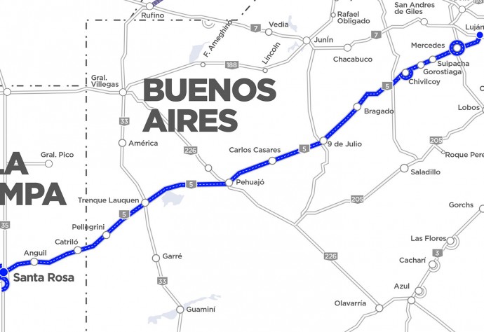 Legisladores bonaerenses y pampeanos impulsan la Autovía en la Ruta 5