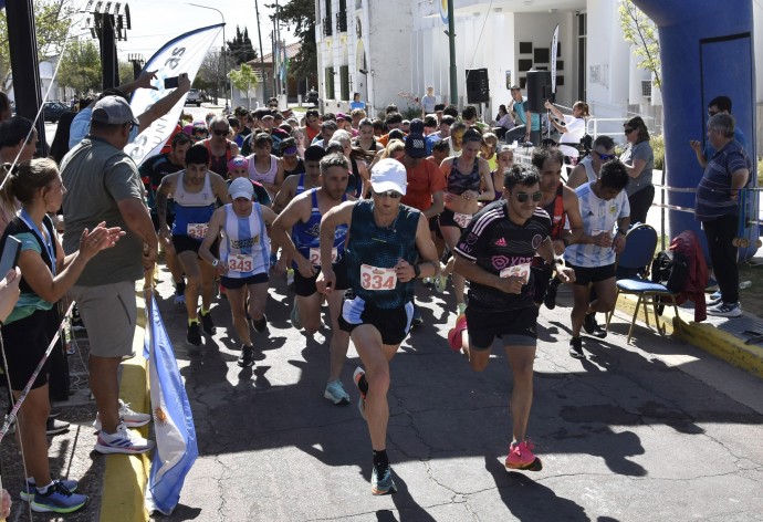 Se corre la última fecha de la Maratón “6 Ciudades” en Tres Lomas