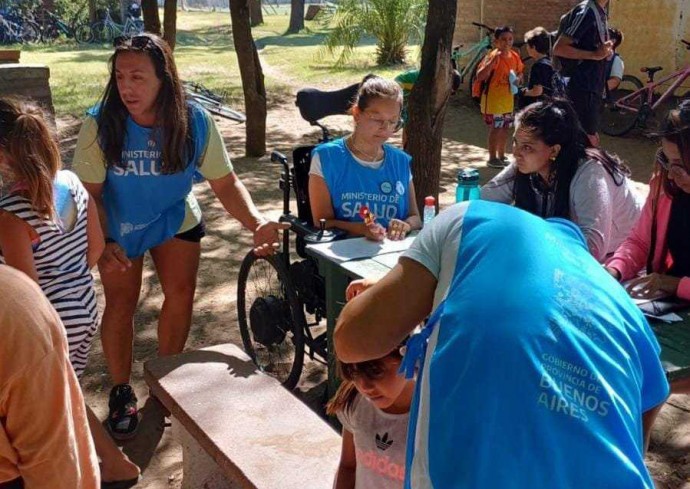 El Equipo de Salud Comunitaria trabajó en la Escuela de Verano