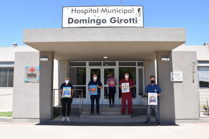 EDEN desarrolló una acción solidaria en el Hospital Municipal de Tres Lomas