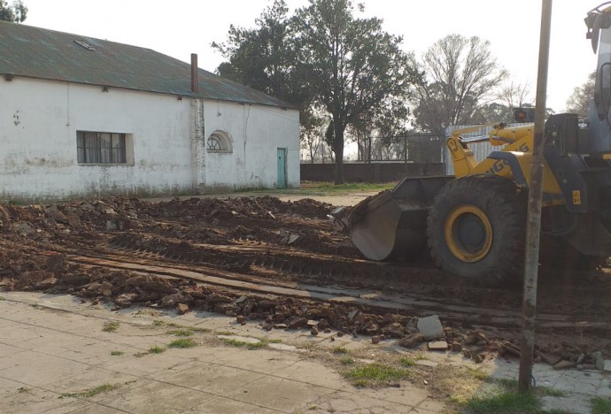 Reacondicionan el Club Ferro de De Bary