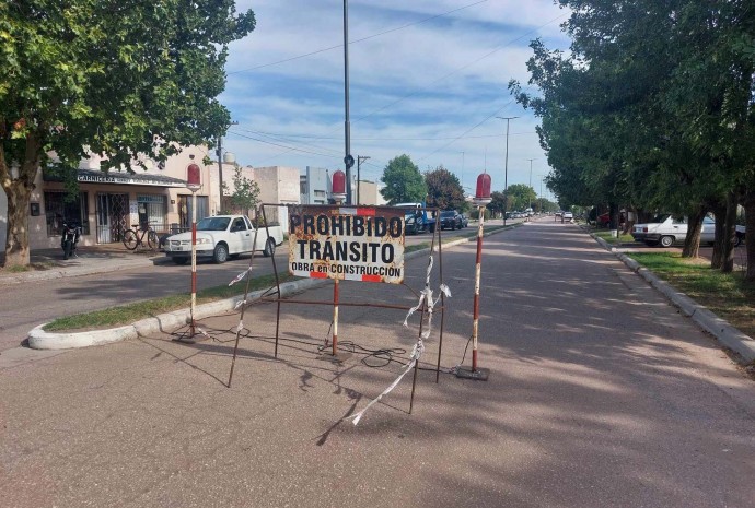 Nuevo corte de calle por mejoras en el pavimento 