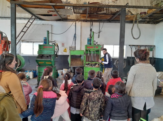 Instituciones educativas visitaron la Planta de Residuos Sólidos Urbanos