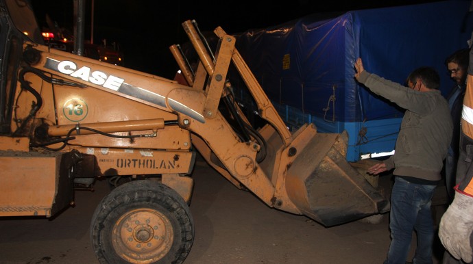 Se desenganchó el semirremolque de un camión en Ituzaingó y Carranza