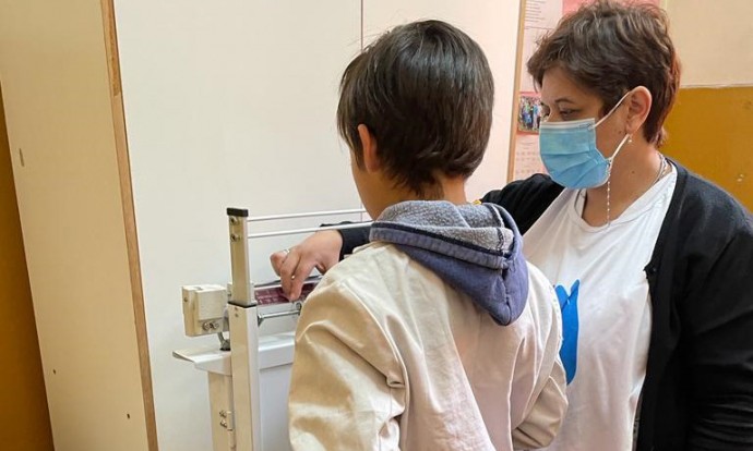 Controles de salud integral en el CEC y la Escuela Albergue