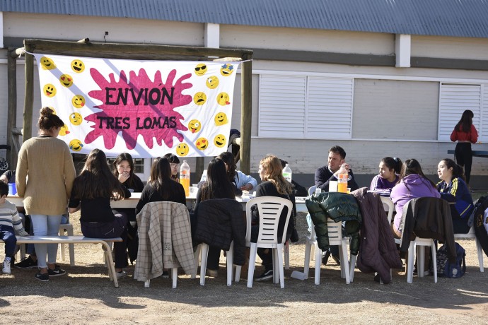 El Programa Envión realizó una jornada en el Polideportivo Municipal