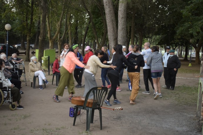 Se realizó el primer campamento del Centro de Día