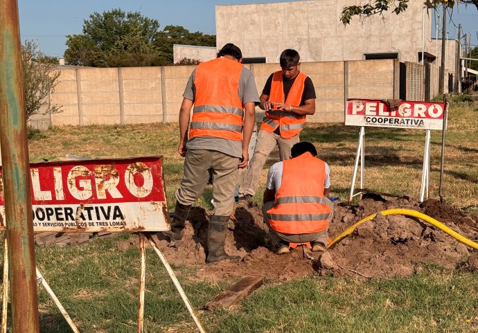 Continúan los cortes programados por la obra de recambio de tuberías