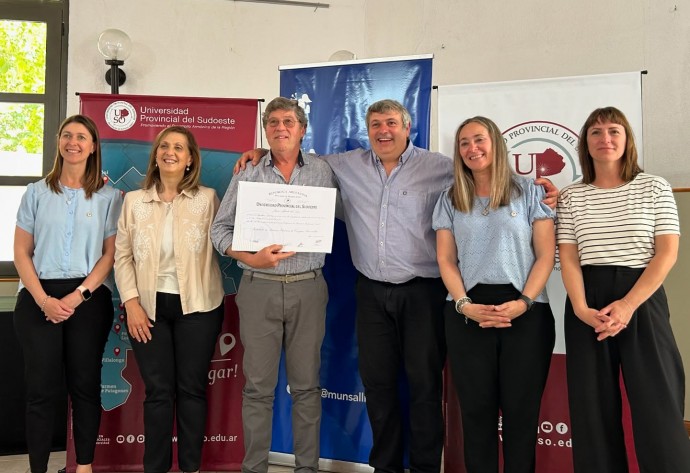 Nuevos graduados de la Universidad Provincial del Sudoeste 