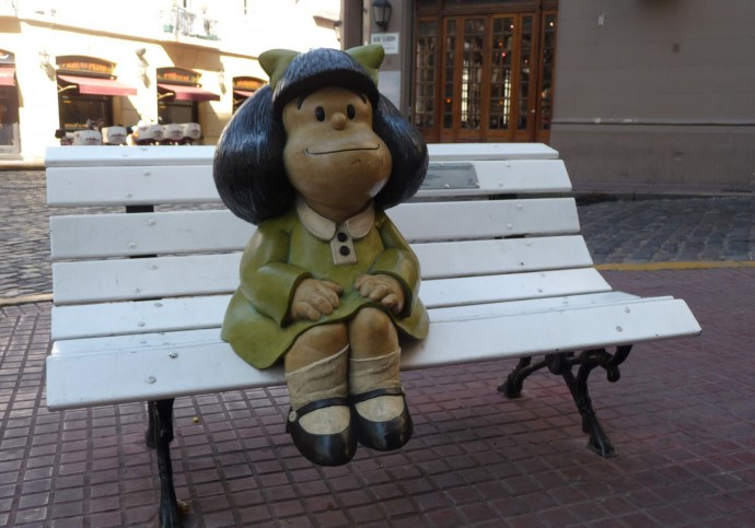 Mafalda tendrá una escultura en la plaza principal