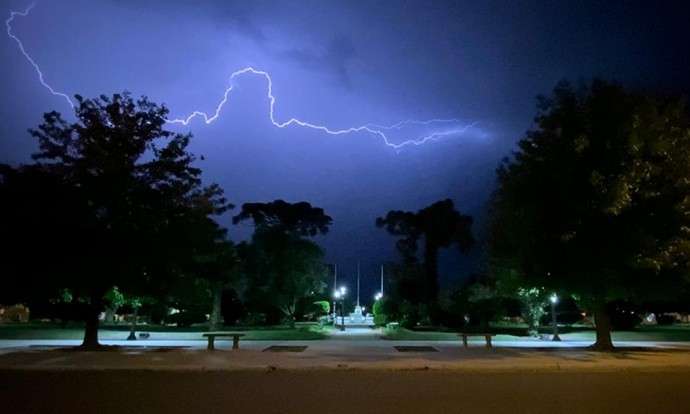 Alerta amarilla por tormentas en la región