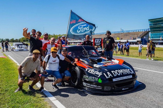 Buen debut de Bautista Oliva en el TC Pista Mouras