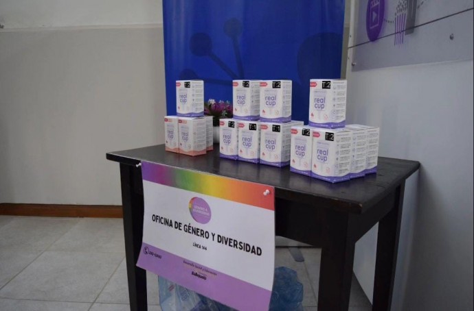 Nueva jornada de entrega de copas menstruales