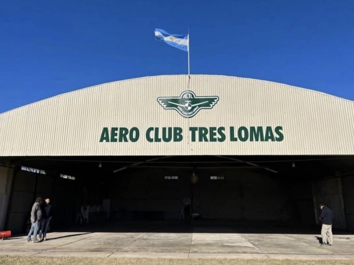 Almuerzo y actividades en el Aero Club de Tres Lomas 