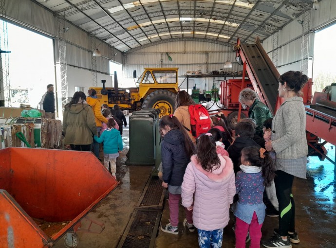 Instituciones educativas visitaron la Planta de Residuos Sólidos Urbanos