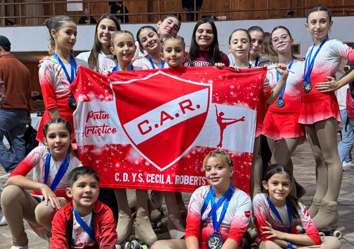 Cecil A. Roberts cosechó excelentes resultados en el regional de patín