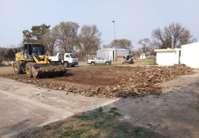 Reacondicionan el Club Ferro de De Bary