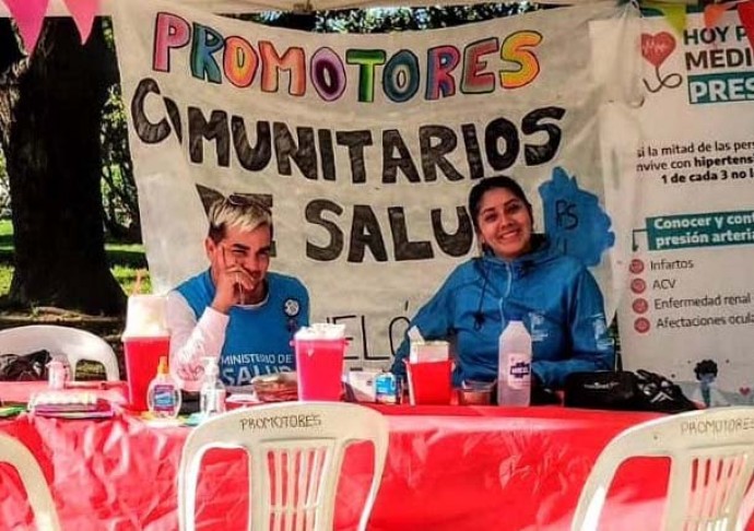 Continúan las actividades de los Promotores Comunitarios