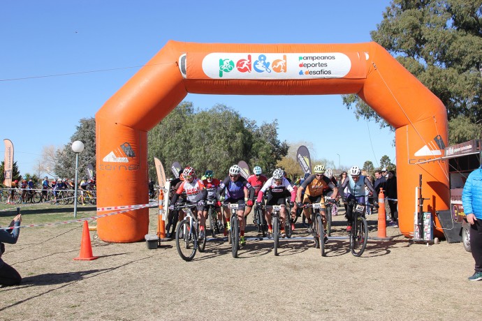 Más de un centenar de participantes en el Rural Bike de Salliqueló