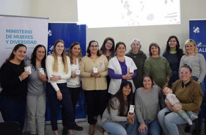 Presentaron el programa “Tramando derechos; gestión menstrual”