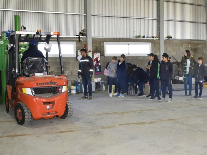 La Planta de Tratamiento de Residuos recibió una visita escolar