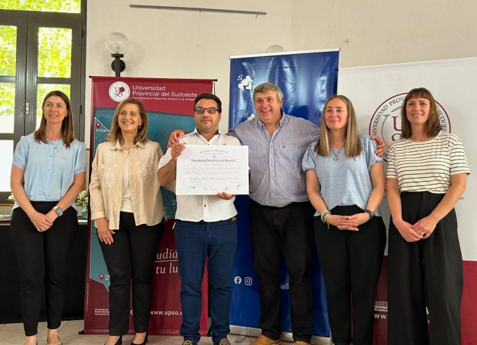 Nuevos graduados de la Universidad Provincial del Sudoeste 