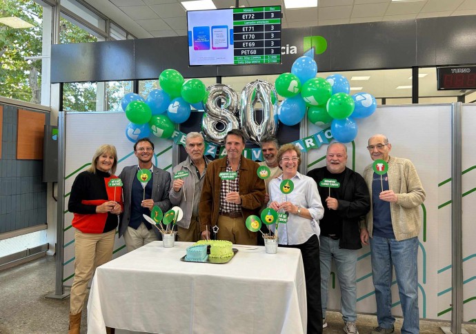 La Sucursal del Banco Provincia celebró su 80 aniversario