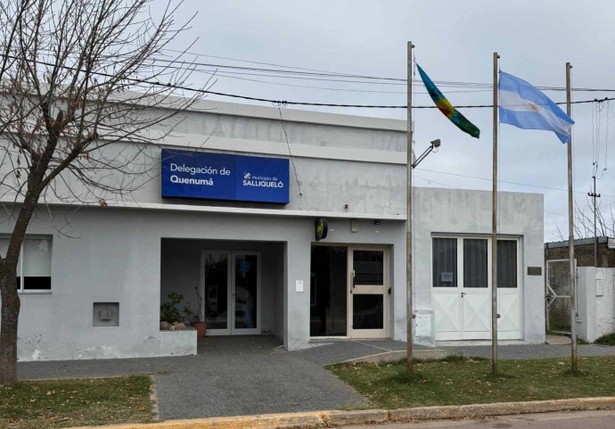 El intendente recorrió obras en Quenumá