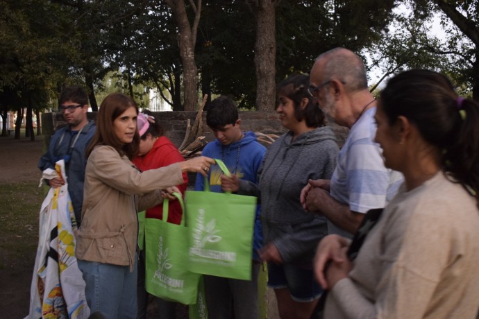 Se realizó el primer campamento del Centro de Día