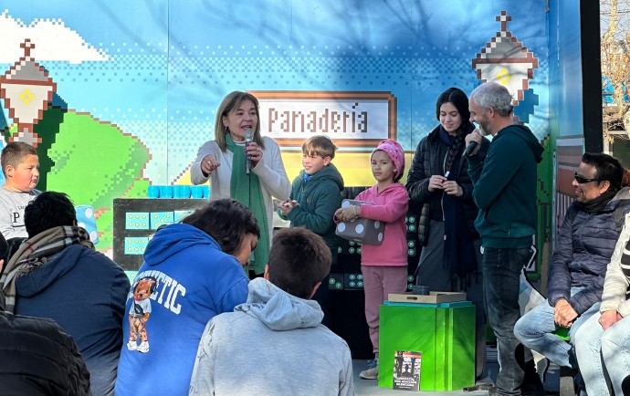 El Banco Provincia presentó “Incluir en Movimiento” en la plaza principal