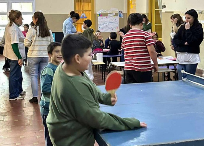 Ingeniero Thompson festejó el Día del Niño