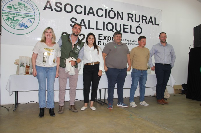 Entregaron los premios del concurso de novillos y vaquillonas