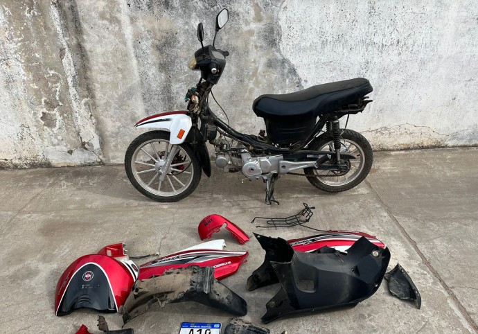 Robó una motocicleta y fue aprehendido circulando por la ciudad