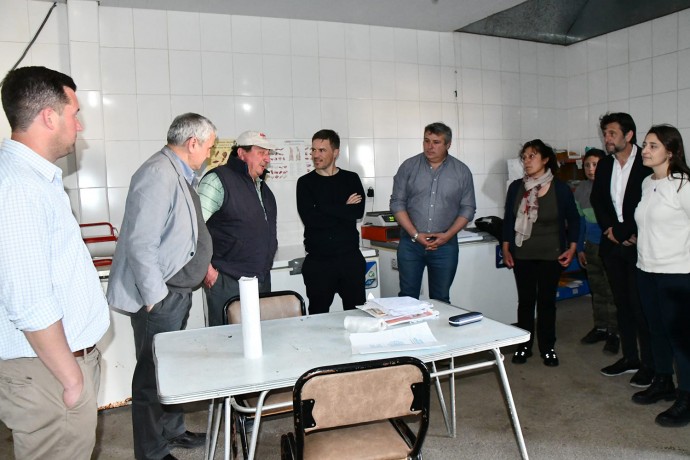 Augusto Costa se reunió productores, comerciantes y emprendedores