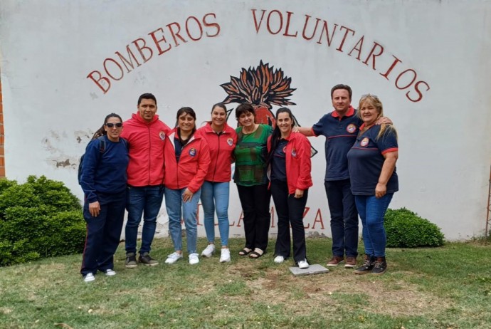 Bomberos Voluntarios se capacitaron en Primeros Auxilios Emocionales