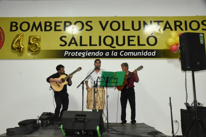 Bomberos agradeció la colaboración recibida para la cena 45° aniversario