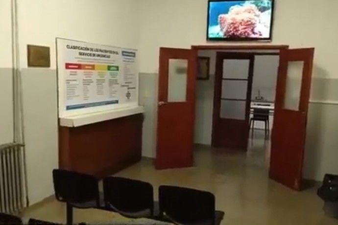 Nueva sala de espera en el Hospital Municipal de Pellegrini