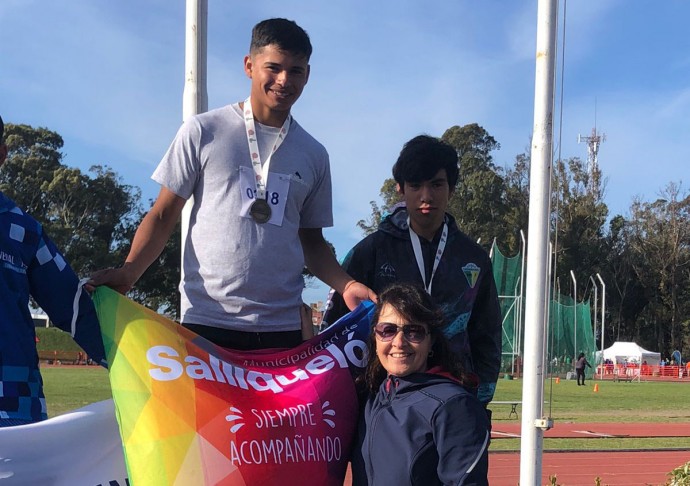 Salliqueló sumó dos medallas en la primera jornada de competencia 