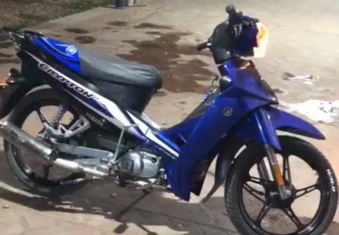 Policía busca una motocicleta robada