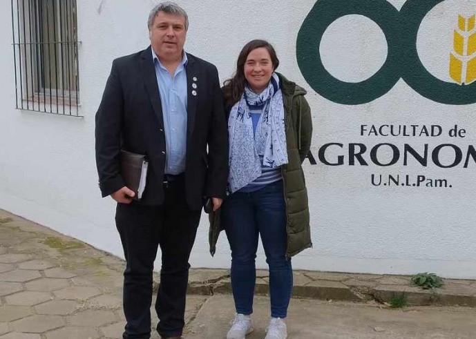 Acuerdo con la UNLP para fomentar la agricultura y la ganadería